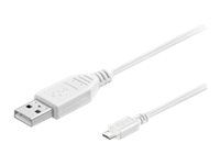 MicroConnect USB-kabel - Micro-USB type B til USB - 1.8 m