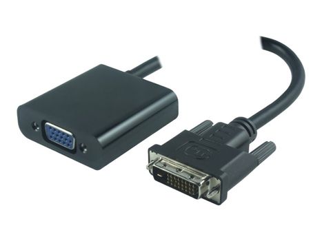 MicroConnect Videokonverter - Lontium LT8511 - DVI - VGA - svart (DVIDVGA)