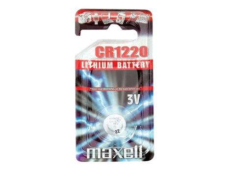 MAXELL batteri x CR1220 - Li (11238200)