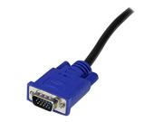 StarTech 10 ft 2-in-1 Ultra Thin USB KVM Cable - video- / USB-kabel - 3.05 m (SVECONUS10          )