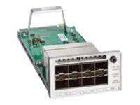 Cisco Catalyst 9300 Series Network Module - utvidelsesmodul - 10 Gigabit SFP+ x 8