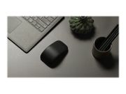 Microsoft Arc Mouse - Mus - optisk - 2 knapper - trådløs - Bluetooth 4.0 - svart (ELG-00002)