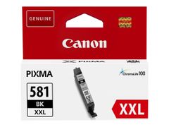 Canon CLI-581BK XXL - XXL-størrelse - svart - original - blekkbeholder - for PIXMA TS6250, TS6251, TS6350, TS6351, TS8250, TS8251, TS8252, TS9155, TS9550, TS9551
