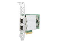 Hewlett Packard Enterprise HPE 521T - nettverksadapter - PCIe 3.0 x8 - 10Gb Ethernet x 2