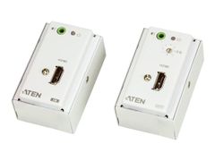 ATEN VanCryst VE807 HDMI/Audio Cat 5 Extender with MK Wall Plate, Transmitter & Receiver - video/lyd-forlenger - HDMI