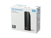 WD Elements Desktop WDBWLG0060HBK - Harddisk - 6 TB - ekstern (stasjonær) - USB 3.0 - svart (WDBWLG0060HBK-EESN)