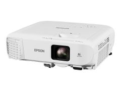 Epson EB-992F - 3 LCD-projektor - 802.11n trådløs / LAN / Miracast - hvit