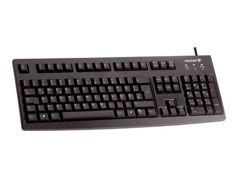 Cherry G83-6104 - tastatur - USA - svart (G83-6104LUNEU-2)
