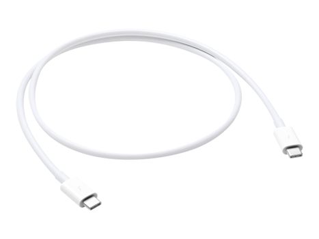Apple Thunderbolt-kabel - 24 pin USB-C til 24 pin USB-C - 80 cm (MQ4H2ZM/A)