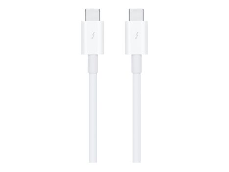 Apple Thunderbolt-kabel - 24 pin USB-C til 24 pin USB-C - 80 cm (MQ4H2ZM/A)