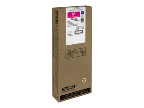 Epson T9453 - 38.1 ml - XL - magenta - original - blekkpatron - for WorkForce Pro WF-C5210DW,  WF-C5290DW,  WF-C5710DWF,  WF-C5710DWF Power PDF, WF-C5790DWF (C13T945340)