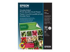 Epson Double-Sided Photo Quality Inkjet Paper - fotopapir - matt - 50 ark - A4 - 140 g/m²
