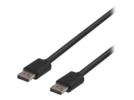 Deltaco 2 meter DisplayPort 1.4-kabel (DP8K-1020)