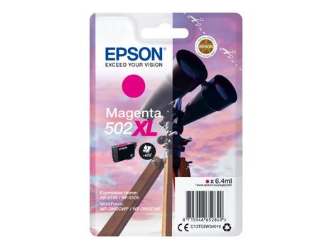 Epson 502XL - høykapasitets - magenta - original - blekkpatron (C13T02W34010)
