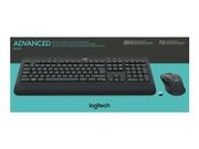 Logitech MK545 Advanced - tastatur- og mussett - Sveitsisk (920-008890)