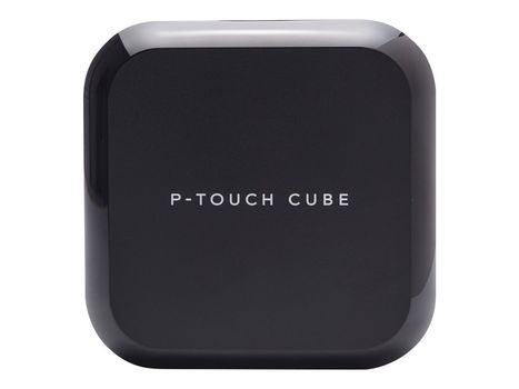 Brother P-Touch Cube Plus PT-P710BT - Etikettskriver - termotransfer - Rull (2,4 cm) - 180 x 360 dpi - inntil 68 etiketter/min - USB 2.0, Bluetooth - automatisk skjærer