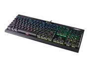 Corsair Gaming K70 RGB MK.2 LOW PROFILE RAPIDFIRE Mechanical - tastatur - Nordisk - eloksert aluminium (CH-9109018-ND)