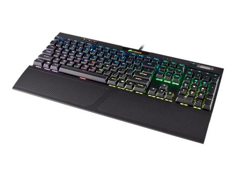 Corsair Gaming K70 RGB MK.2 Mechanical - Tastatur - backlit - USB - Nordisk - nøkkelsvitsj: CHERRY MX Silent (CH-9109013-ND)