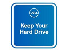 DELL 3 År Keep Your Hard Drive - utvidet serviceavtale - 3 år