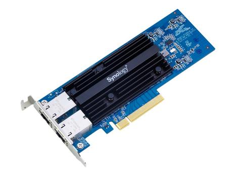 Synology E10G18-T2 - nettverksadapter - PCIe 3.0 x8 - 10Gb Ethernet x 2 (E10G18-T2)