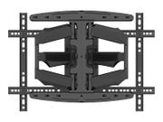 Multibrackets M VESA Flexarm XL Full Motion Dual - brakett - helbevegelses justerbar arm - for LCD-skjerm - svart (7350073736317)
