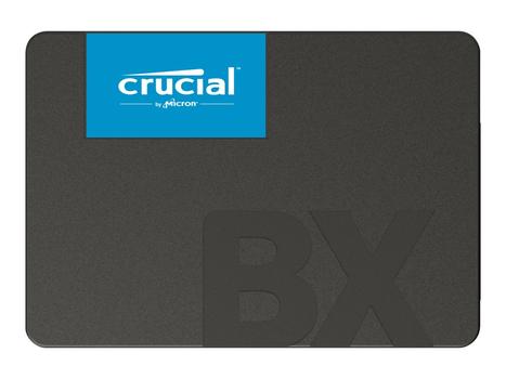 Crucial BX500 - Solid State Drive - 480 GB - intern - 2.5" - SATA 6Gb/s (CT480BX500SSD1)