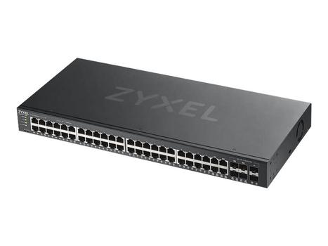 Zyxel GS1920-48v2 - switch - 48 porter - smart - rackmonterbar (GS1920-48V2-EU0101F)