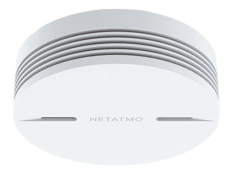 Netatmo Smart Smoke Alarm - røyksensor - 802.11b/ g/ n,  Bluetooth 4.0 (NSA-EC)