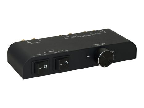 Deltaco IMP GEN-270 - høyttalervelger / volumkontroll for forsterker,  høyttaler (GEN-270)