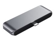 Satechi Aluminum Type-C Mobile Pro Hub Adapter - portreplikator - USB-C - HDMI (ST-TCMPHM)