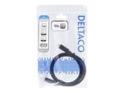 Deltaco USBC-1402 - USB type C-kabel - USB-C til USB-C - 1 m (USBC-1402)