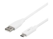 Deltaco USB-A til USB-C-kabel,  1.5m (USBC-1010M)