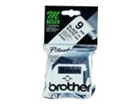 Brother M-K221BZ - merketape - 1 kassett(er) - Rull (0,9 cm x 8 m) (MK221BZ)