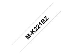 Brother M-K221BZ - merketape - 1 kassett(er) - Rull (0,9 cm x 8 m)
