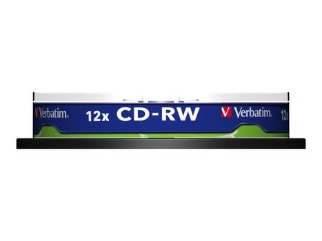 Verbatim DataLifePlus - 10 x CD-RW - 700 MB 8x - 12x (43480)