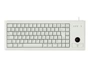 Cherry Compact-Keyboard G84-4400 - tastatur - Fransk - lysegrå Inn-enhet (G84-4400LPBFR-0)