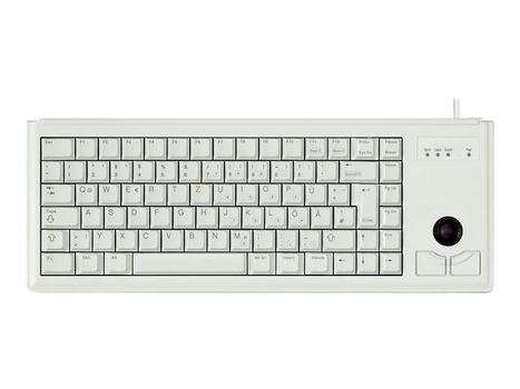 Cherry Compact-Keyboard G84-4400 - tastatur - Fransk - lysegrå Inn-enhet (G84-4400LPBFR-0)