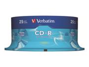 Verbatim CD-R Extra Protection - CD-R x 25 - 700 MB - lagringsmedier (43432)