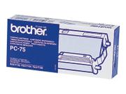 Brother PC75 - svart - skrivebåndskassett (PC75)