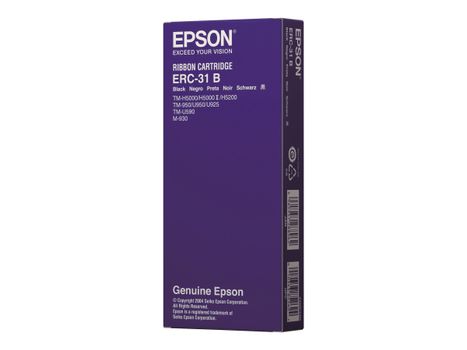 Epson ERC 31B - 1 - svart - skriverbånd (C43S015369)