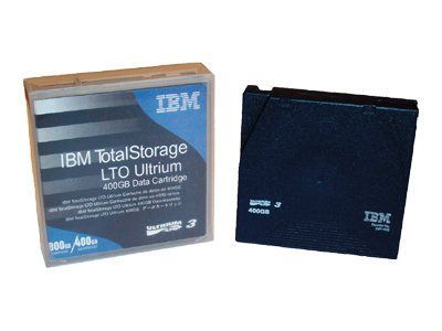 IBM TotalStorage - LTO Ultrium 3 x 1 - 400 GB - lagringsmedier (24R1922)