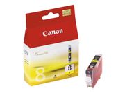 Canon CLI-8Y - 13 ml - gul - original - blekkbeholder - for PIXMA iP3500, iP4500, iP5300, MP510, MP520, MP610, MP960, MP970, MX700, MX850, Pro9000 (0623B001)