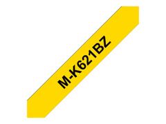 Brother M-K621BZ - ulaminert teip - 1 kassett(er) - Rull (0,9 cm x 8 m)