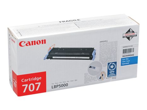 Canon 707C - cyan - original - tonerpatron (9423A004)