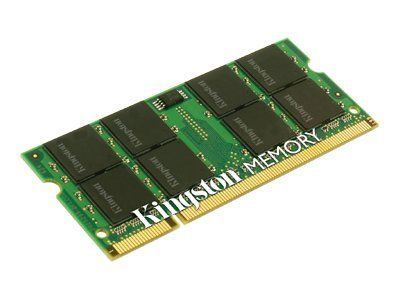 Kingston DDR2 - 1 GB - SO DIMM 200-pin - 667 MHz / PC2-5300 - CL5 - 1.8 V - ikke-bufret - ikke-ECC - for HP Pavilion dv6113; Pavilion Media Center dv2125, dv9089, s7620, s7621, s7630, s7640