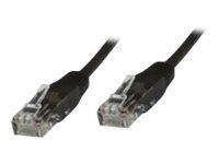 MICROCONNECT Nettverkskabel - RJ-45 (hann) til RJ-45 (hann) - 1 m - UTP - CAT 6 - halogenfri - svart