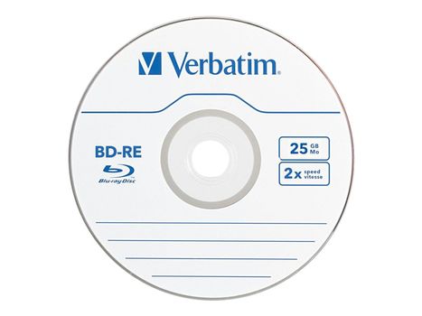 Verbatim 5 x BD-RE - 25 GB 2x - CD-eske (43615)