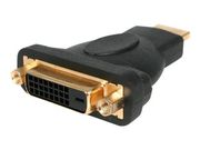 StarTech HDMI Male to DVI Female - HDMI to DVI-D Adapter - Bi-Directional - DVI to HDMI (HDMIDVIMF) - video adapter (HDMIDVIMF)