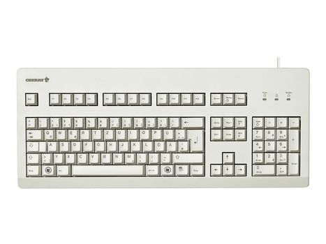 Cherry G80-3000 - tastatur - Tysk - lysegrå (G80-3000LPCDE-0)