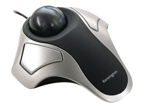 Kensington Orbit Optical Trackball - styrekule - USB - sølv